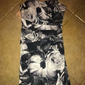 Black and White Reyna Dress